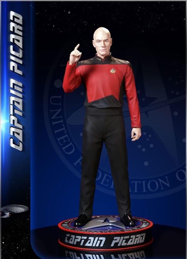 Star Trek The Next Generation – Captain Jean-Luc Picard – Statue 1-3 66 cm